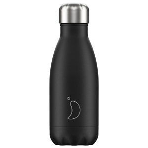 Chilly’s Monochrome Black 260ml Bottle