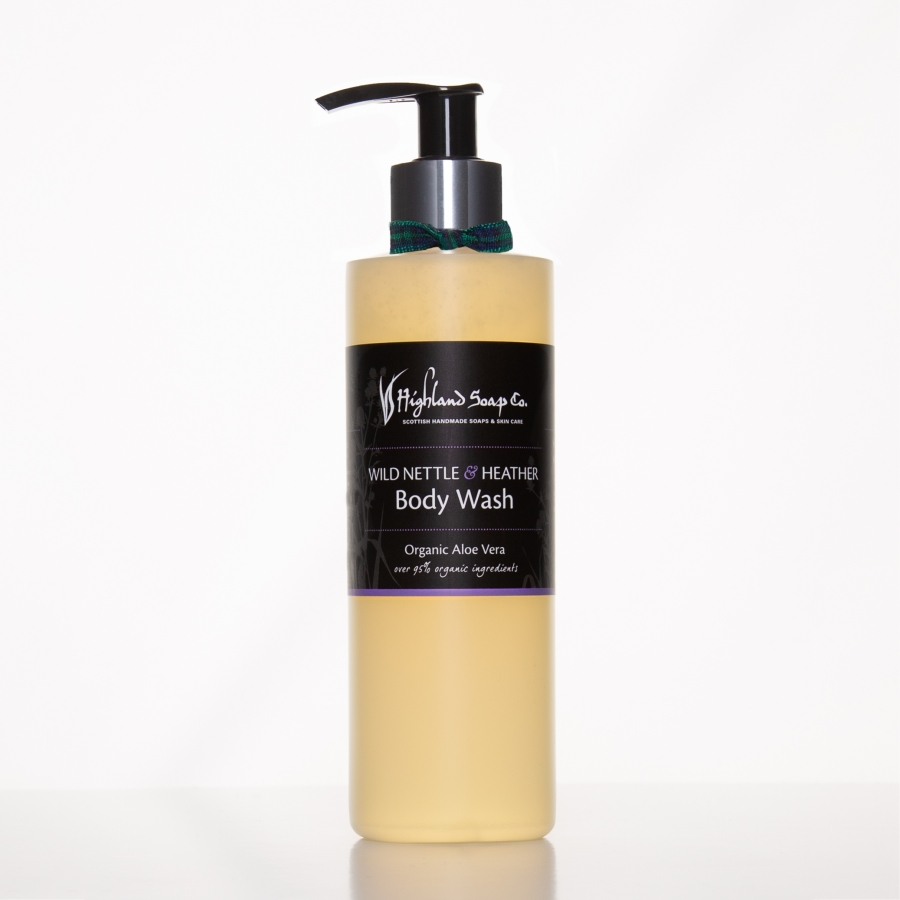 Wild Nettle and Heather Organic Aloe Vera Body Wash