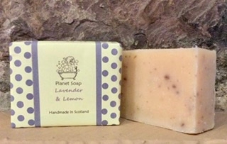 Lavender and Lemon Planet Soap