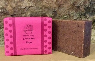 Lavender Rosa Planet Soap